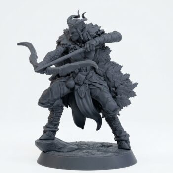 Sylvoth Tracker B - Gray Resin 3D Printed Miniature