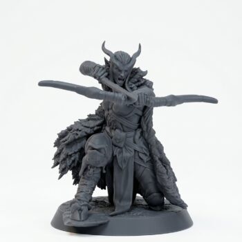 Sylvoth Tracker C - Gray Resin 3D Printed Miniature