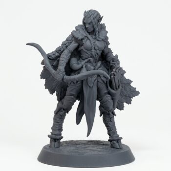 Sylvoth Tracker E - Gray Resin 3D Printed Miniature