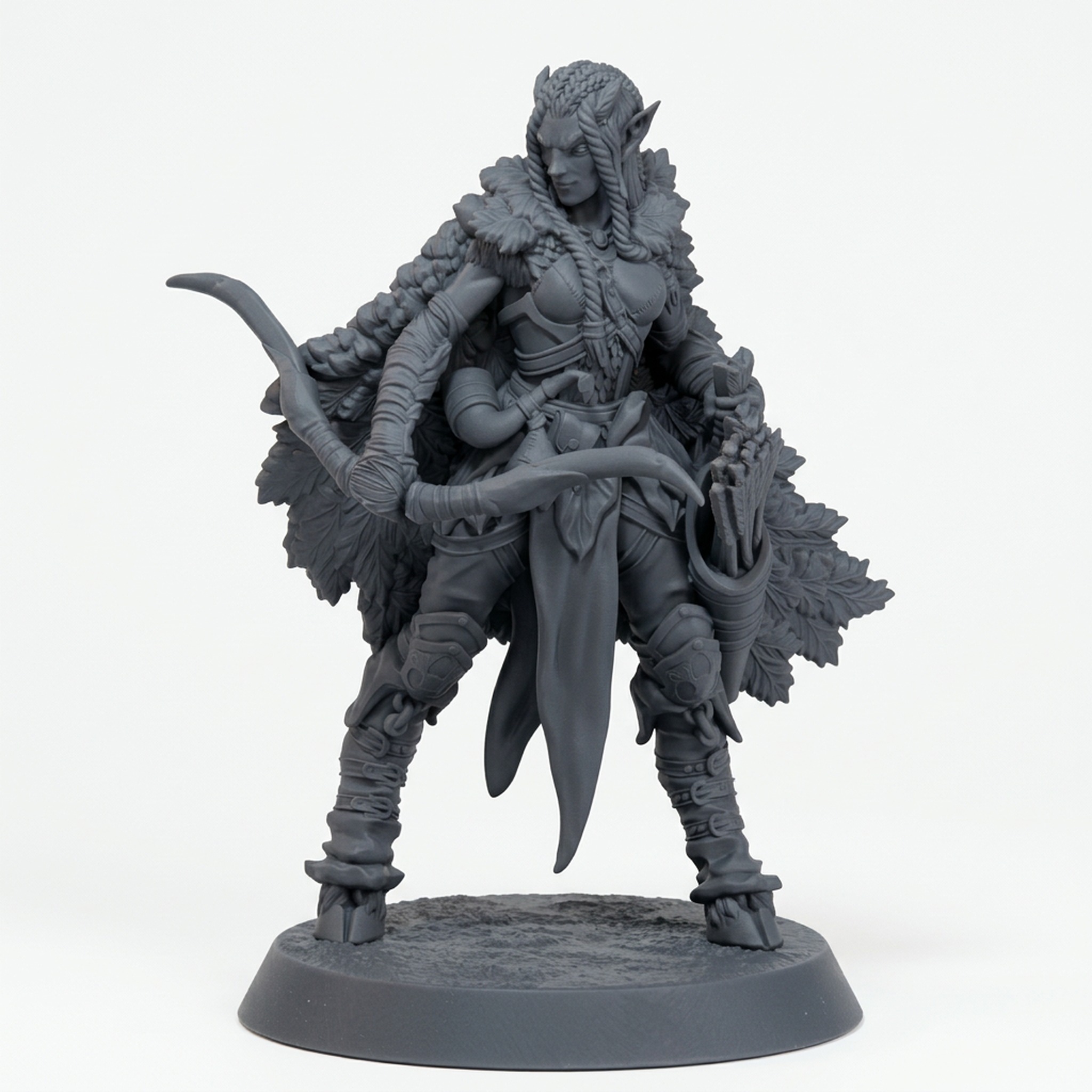 Sylvoth Tracker E - Gray Resin 3D Printed Miniature