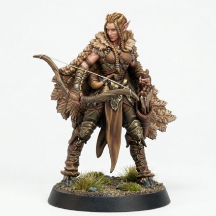 Sylvoth Tracker E - Painted 3D Printed Miniature