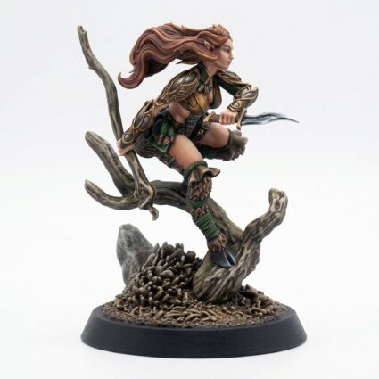 Sylvoth Wildseer - Painted 3D Printed Miniature
