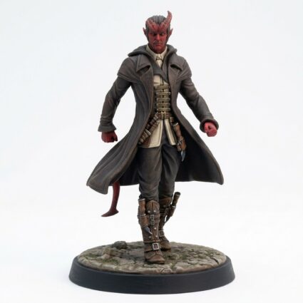 Syrus - The Tiefling Inquisitor - Mammoth Factory - Painted 3D Printed Miniature