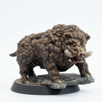 Tarr Boar - Painted 3D Printed Miniature