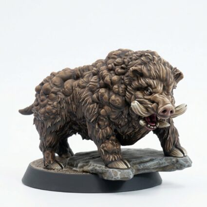 Tarr Boar - Painted 3D Printed Miniature