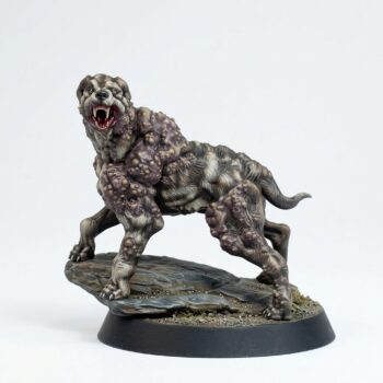 Tarr Dog - Painted 3D Printed Miniature