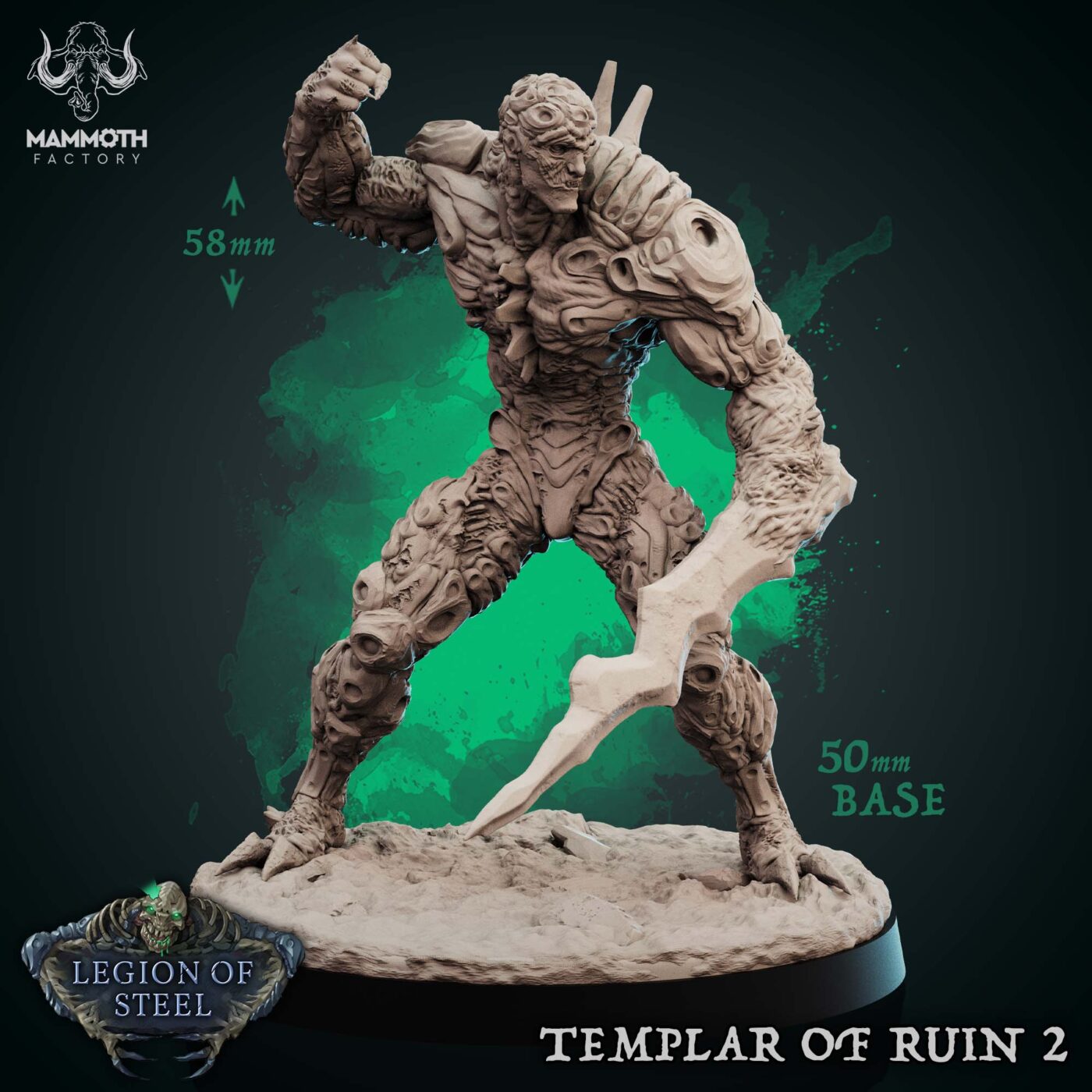 Templar of Ruin B Miniature