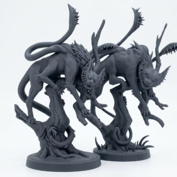 The Leercat V B - Gray Resin 3D Printed Miniature