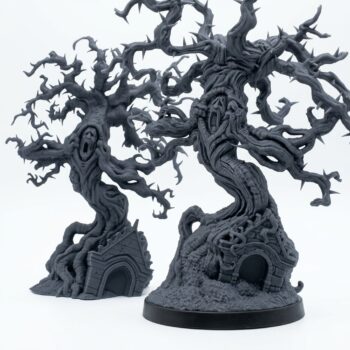 Thornmother - Gray Resin 3D Printed Miniature