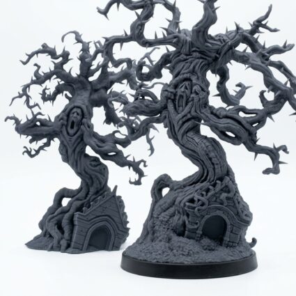 Thornmother - Gray Resin 3D Printed Miniature