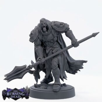 Tomb Warden B - Gray Resin 3D Printed Miniature