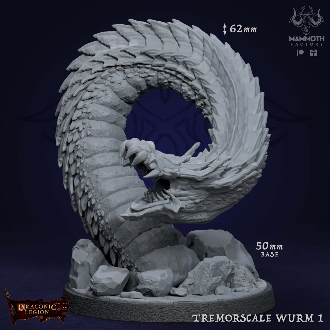 Tremorscale Wurm A Miniature