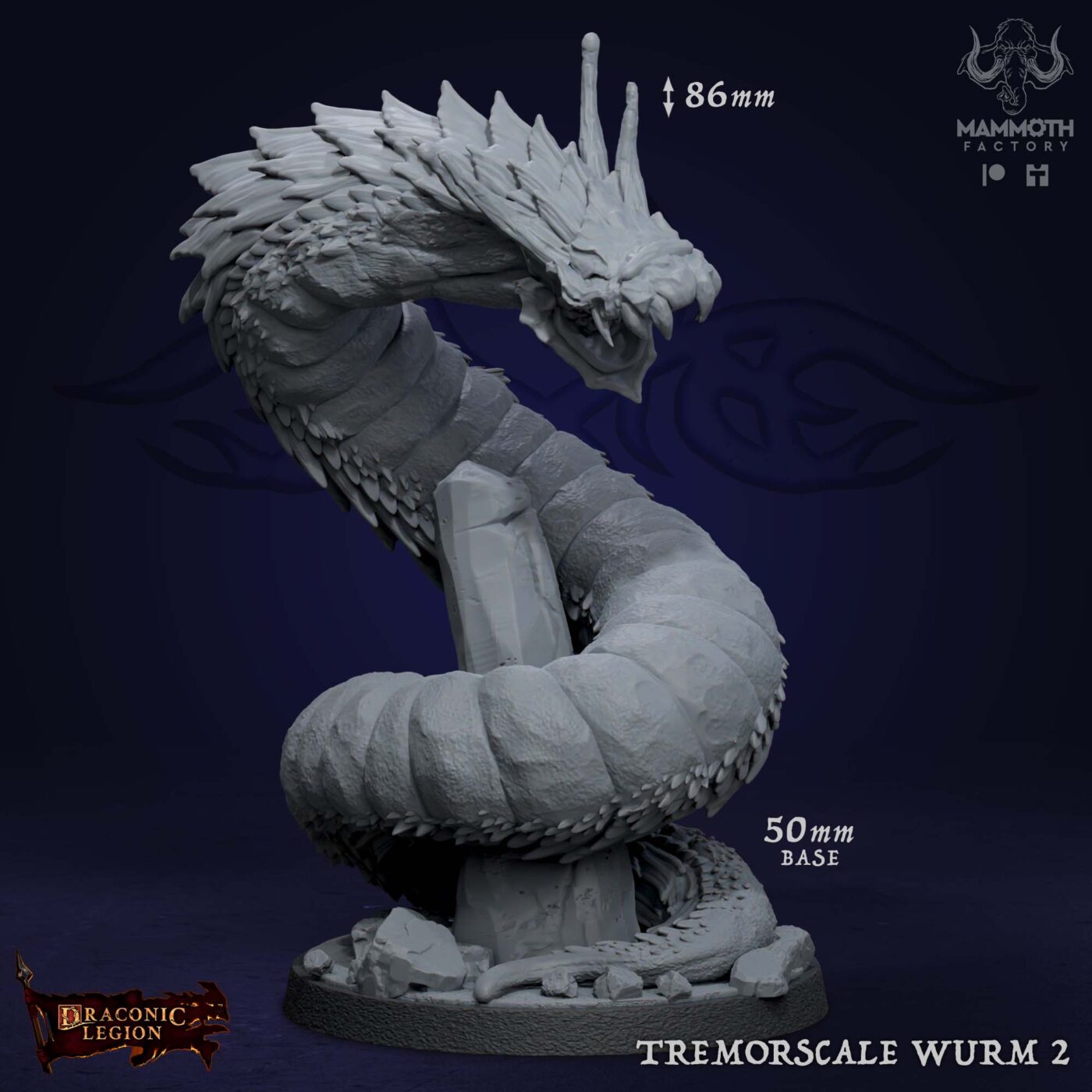 Tremorscale Wurm B Miniature