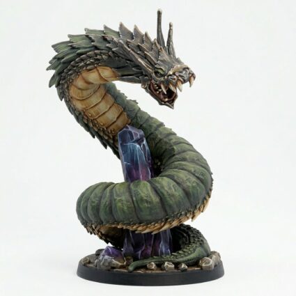 Tremorscale Wurm B - Painted 3D Printed Miniature