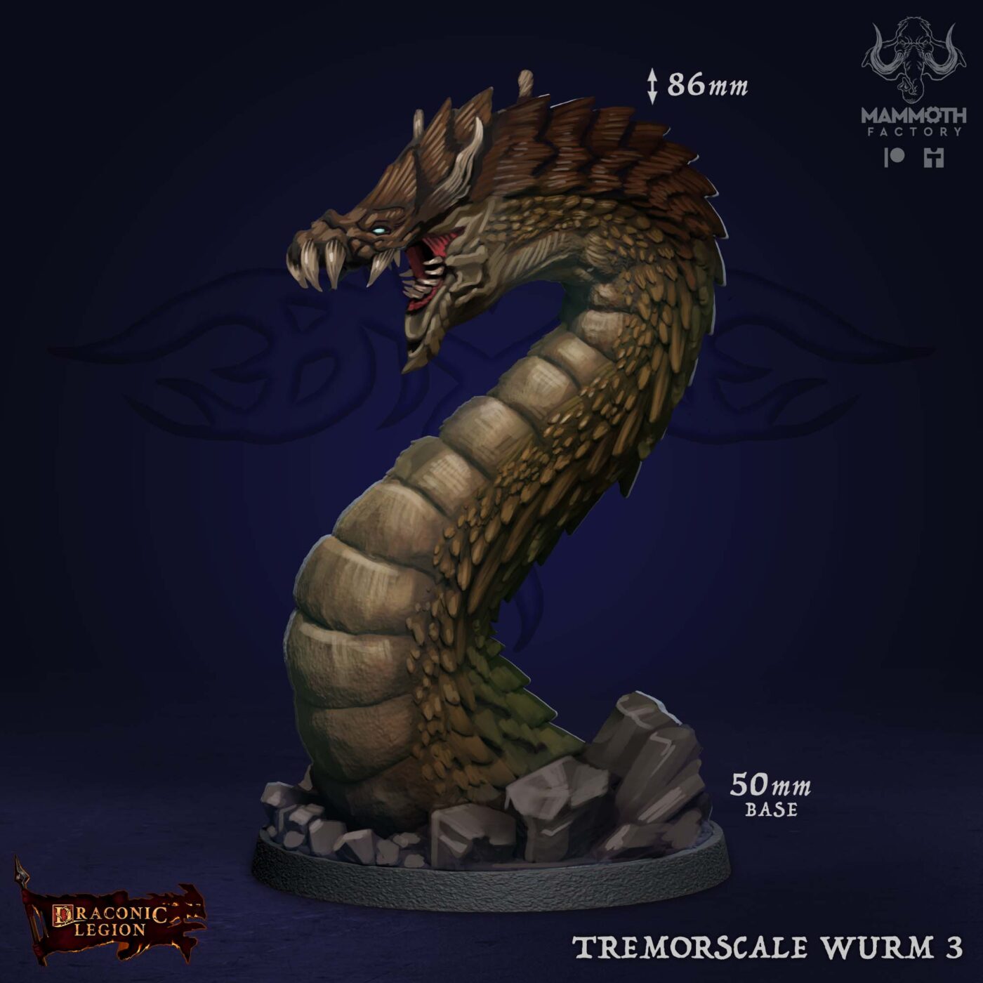 Tremorscale Wurm C Miniature