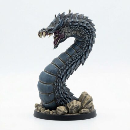 Tremorscale Wurm C - Painted 3D Printed Miniature