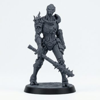 Unearthed Forgeborn E - Gray Resin 3D Printed Miniature