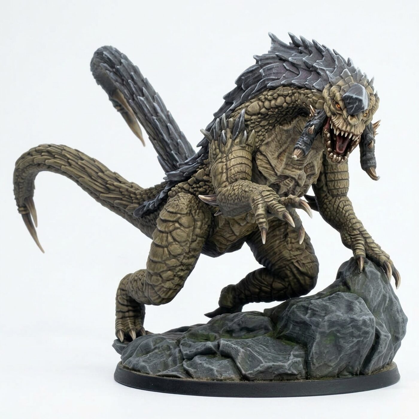 Urekari Siege Drake A - Painted 3D Printed Miniature