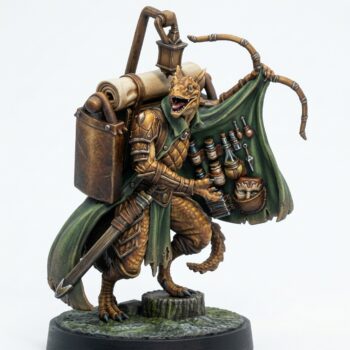 Vengux Kobold Merchant - Painted 3D Printed Miniature