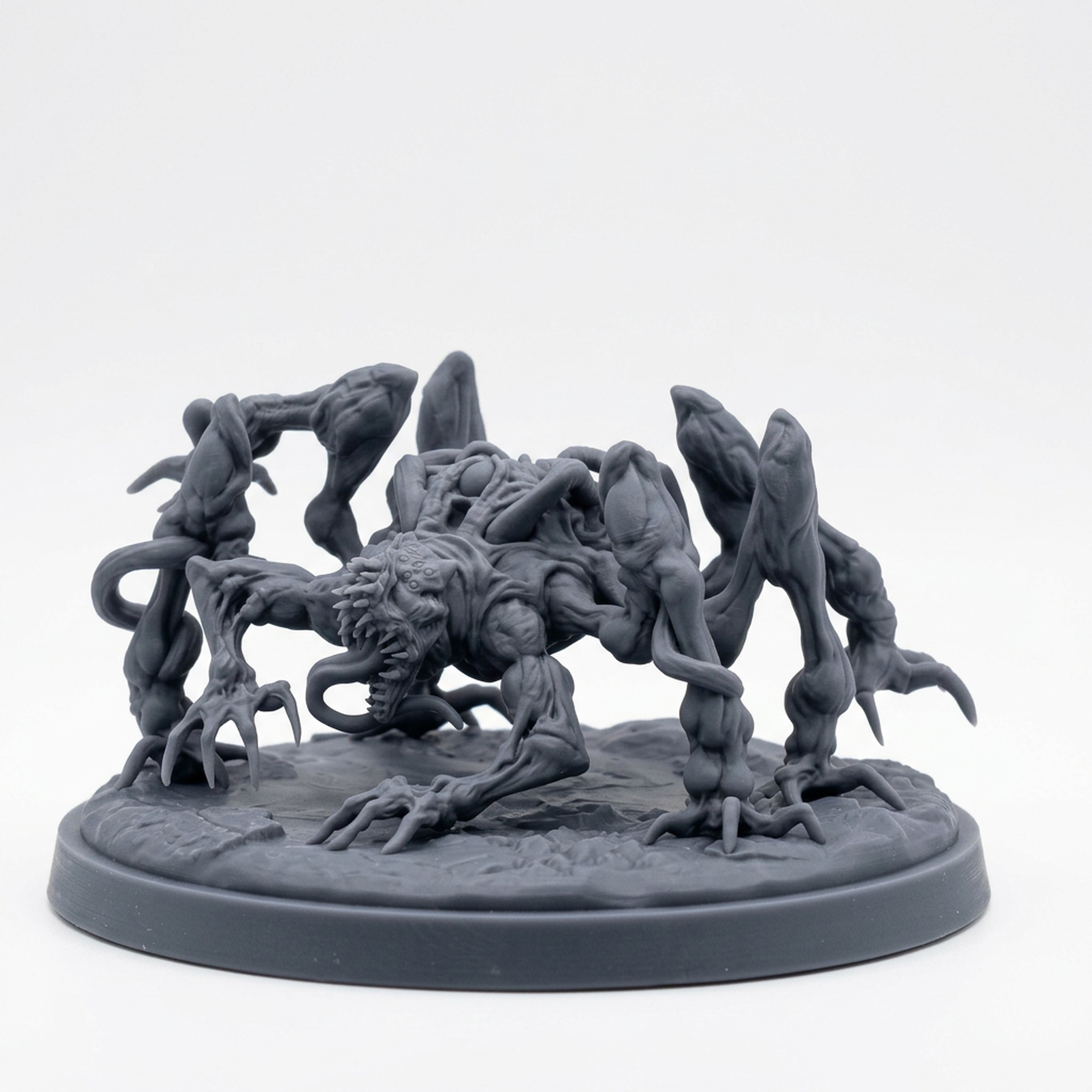 Voidspawn 1 Miniature - Mammoth Factory - Gray Resin 3D Printed Miniature