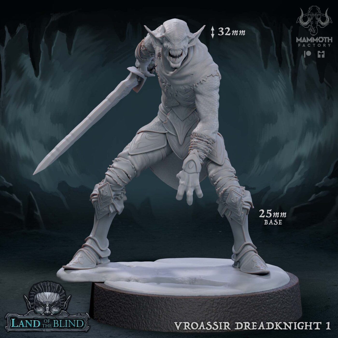 Vroassir Dreadknight A Miniature