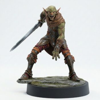 Vroassir Dreadknight A - Painted 3D Printed Miniature