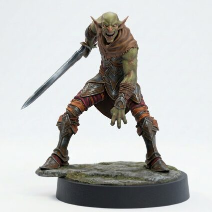 Vroassir Dreadknight A - Painted 3D Printed Miniature