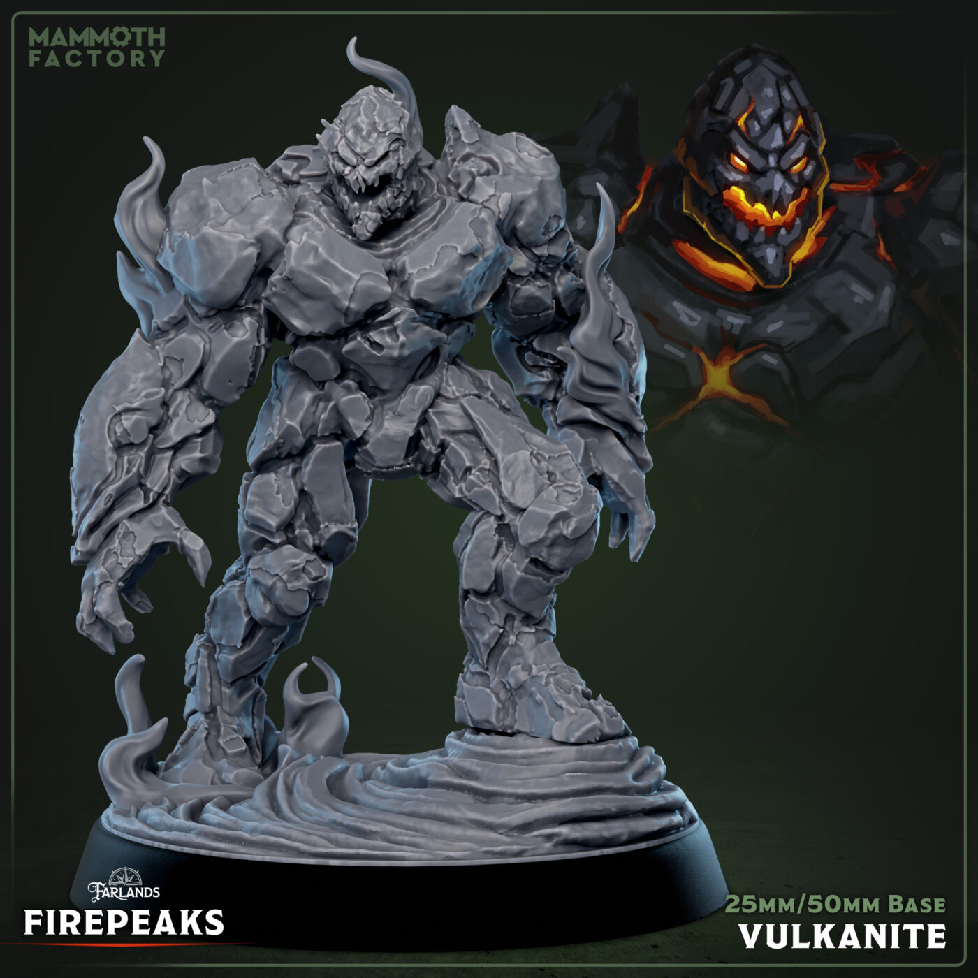 Vulcanite Miniature