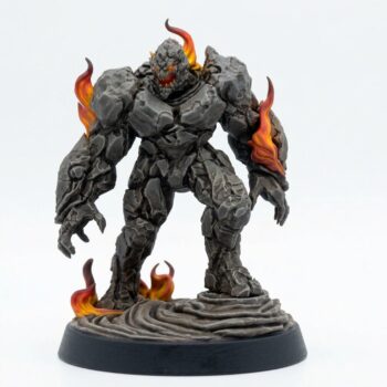 Vulcanite - Painted 3D Printed Miniature