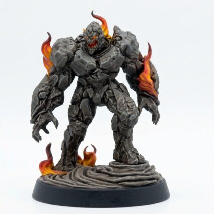 Vulcanite - Painted 3D Printed Miniature