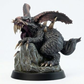 White Rabbit A - Painted 3D Printed Miniature