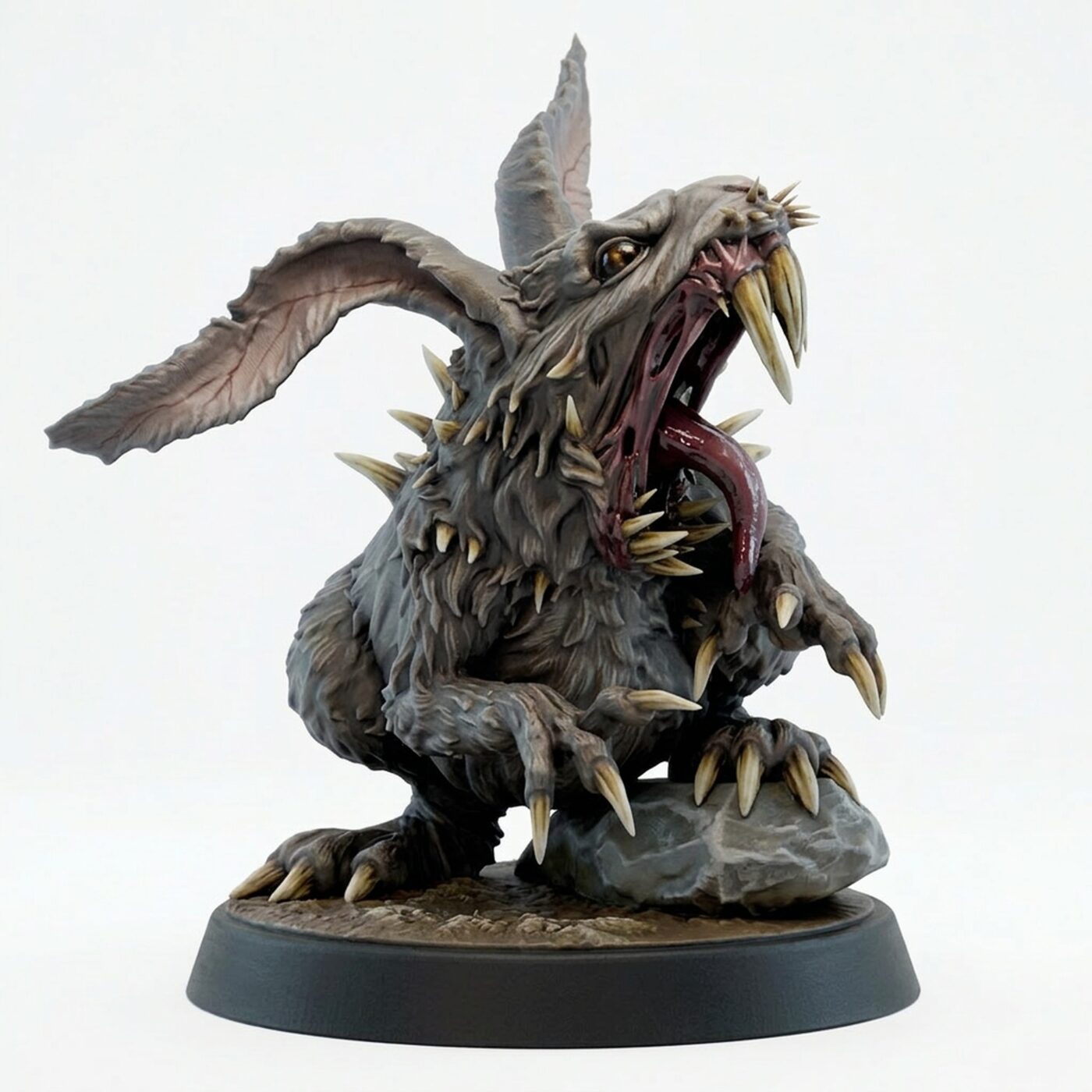 Murder Rabbit B - Painted 3D Printed Miniature