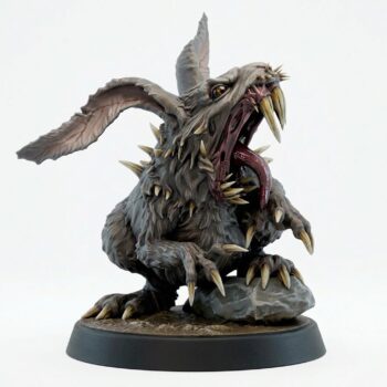 Murder Rabbit B - Painted 3D Printed Miniature