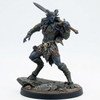 Wildhunter 2 - Mammoth Factory 'Wild Hunt' - Painted 3D Printed Miniature