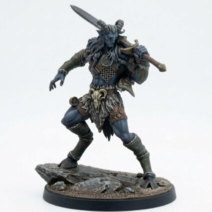 Wildhunter 2 - Mammoth Factory 'Wild Hunt' - Painted 3D Printed Miniature