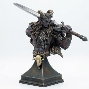 Wildhunter Bust - Wild Hunt Collection - Mammoth Factory - Painted 3D Printed Miniature