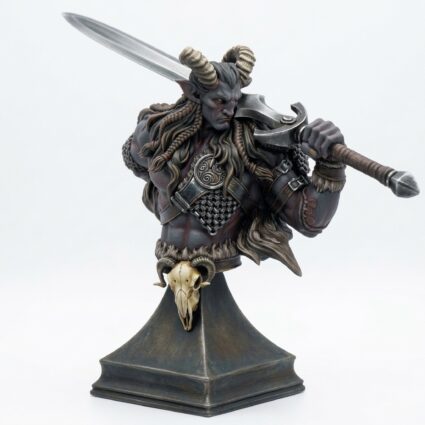 Wildhunter Bust - Wild Hunt Collection - Mammoth Factory - Painted 3D Printed Miniature