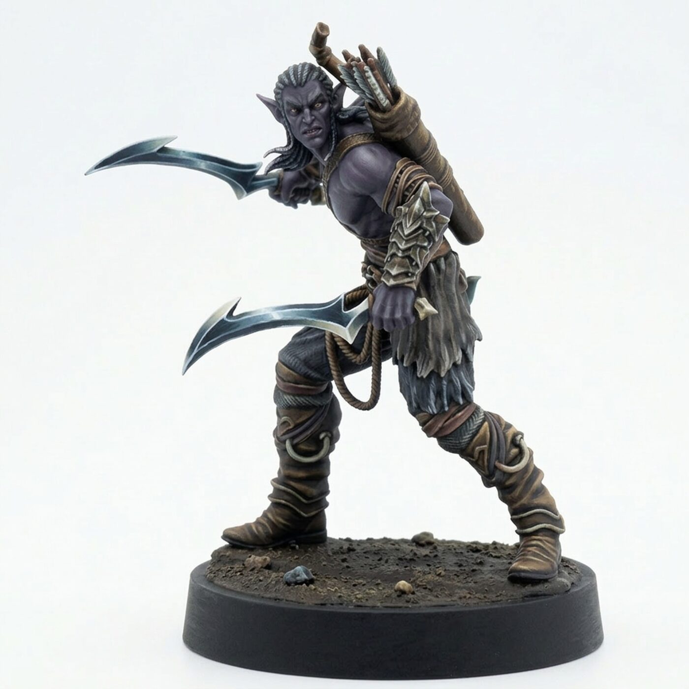 Woldling Warrior D - Painted 3D Printed Miniature