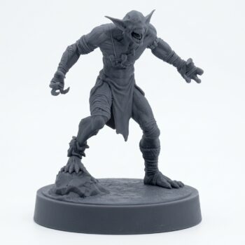 Woldling Wretch A - Gray Resin 3D Printed Miniature
