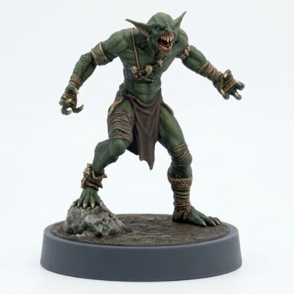 Woldling Wretch A - Painted 3D Printed Miniature