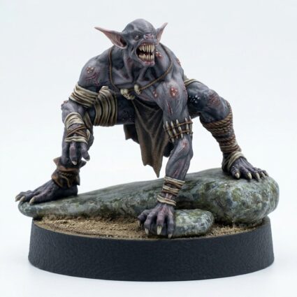 Woldling Wretch D - Painted 3D Printed Miniature