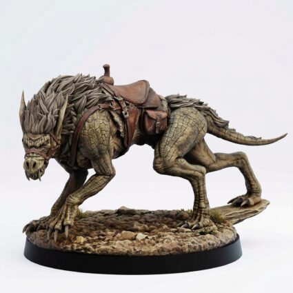 Worg A - Painted 3D Printed Miniature