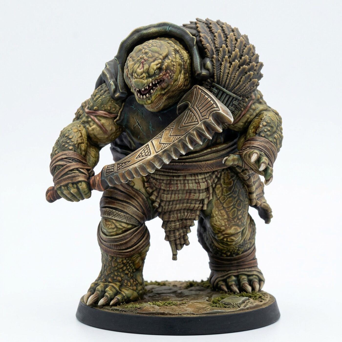 Yakkani Sea Weaver D - Painted 3D Printed Miniature