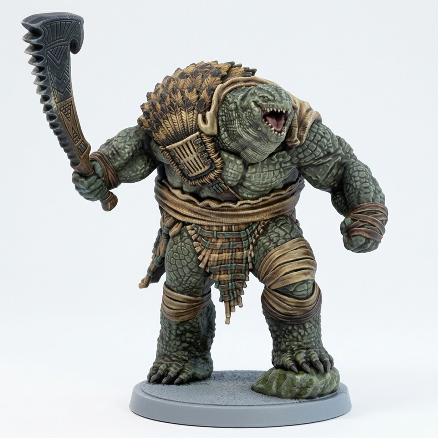 Yakkani Sea Weaver G - Painted 3D Printed Miniature
