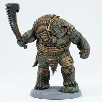 Yakkani Sea Weaver G - Painted 3D Printed Miniature