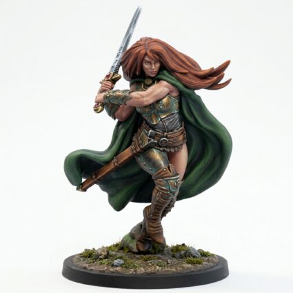 Yivekha Wandering Blade - Painted 3D Printed Miniature