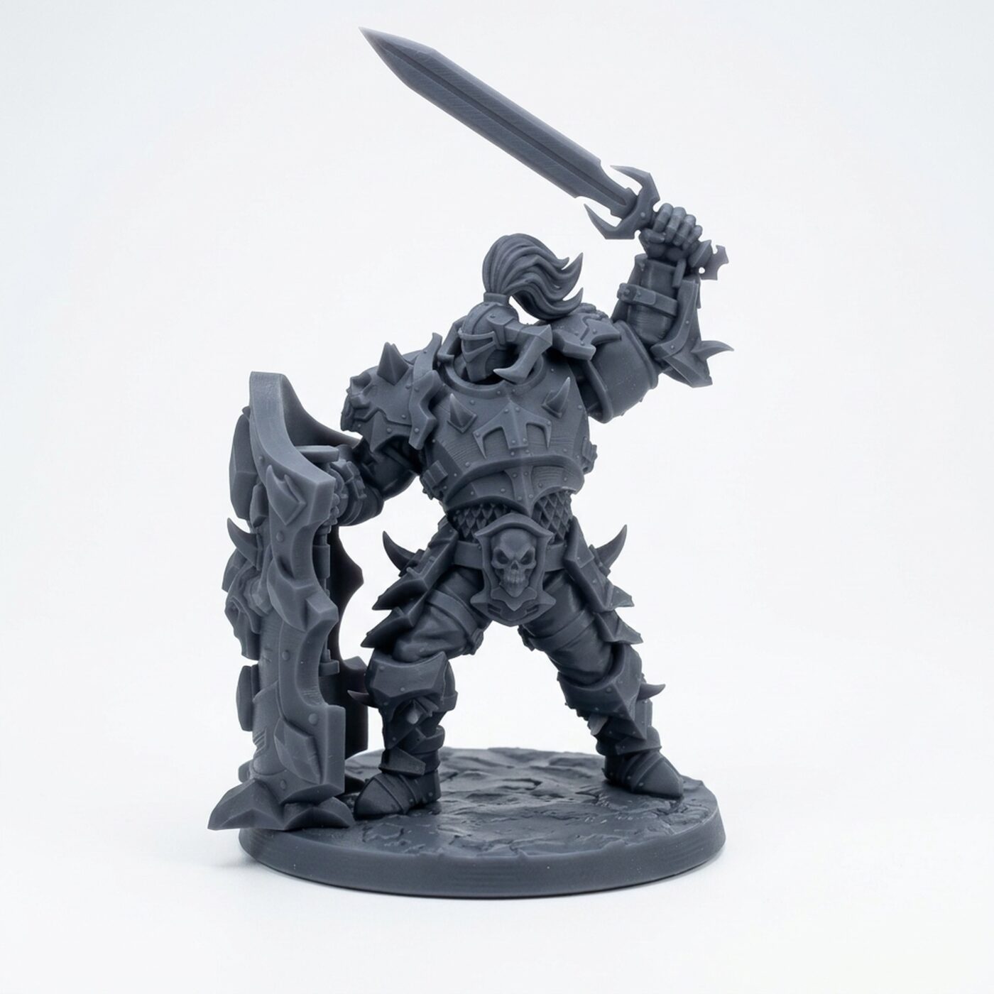 Abyssal Chargers B - Gray Resin 3D Printed Miniature