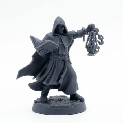 Acolyte A - Gray Resin 3D Printed Miniature