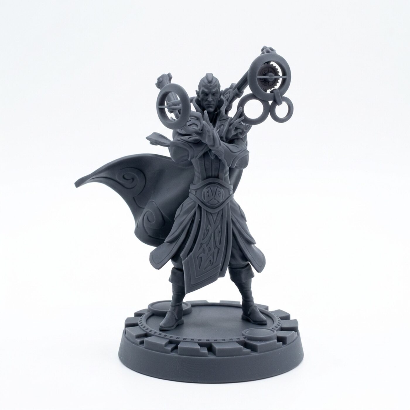 Aethernal Artificer B - Gray Resin 3D Printed Miniature