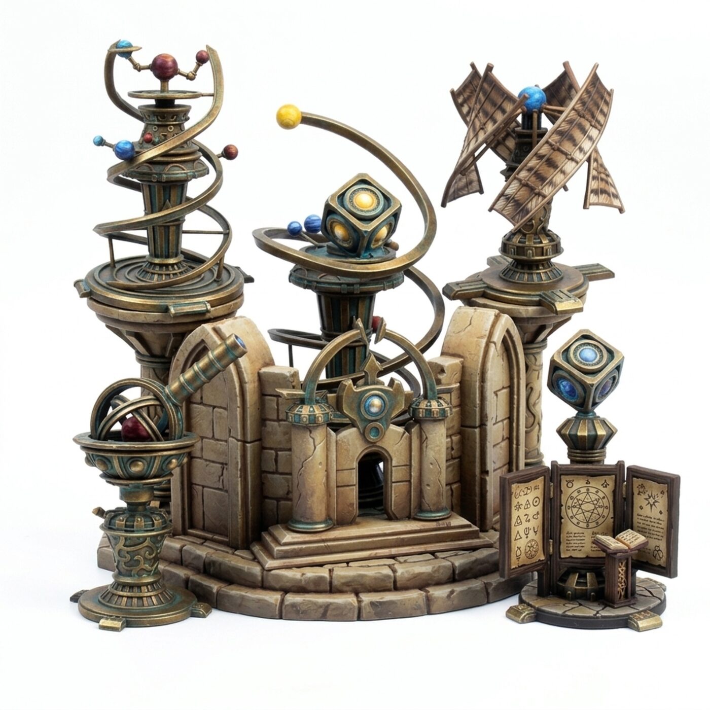 Aethernal Wall - Painted 3D Printed Miniature